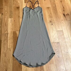 Victoria's Secret Black and White Striped Dress